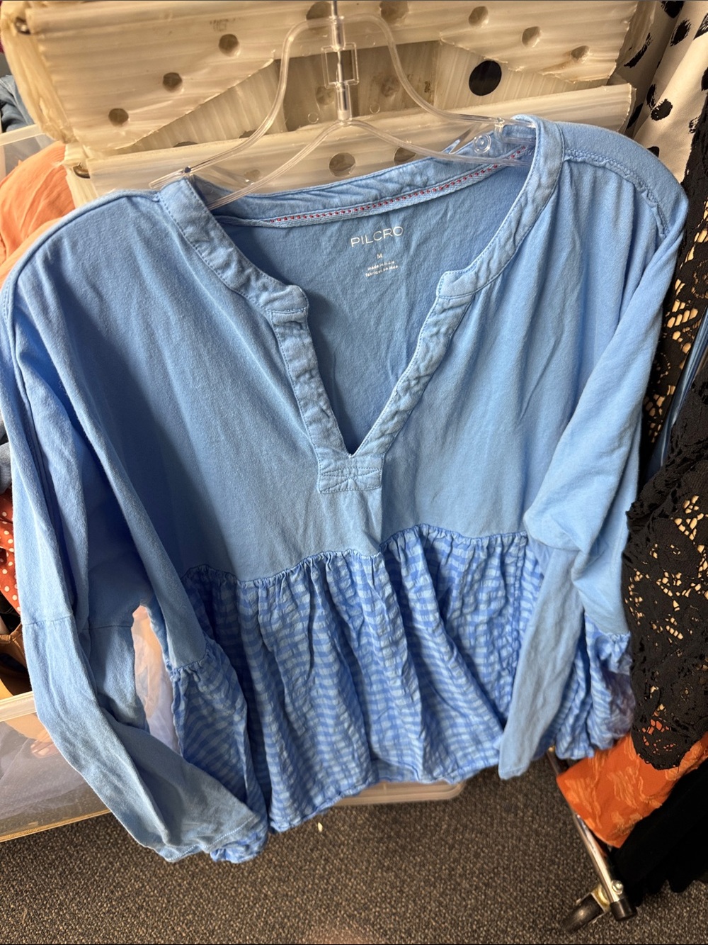 Anthropologie pilcro top M // 082811